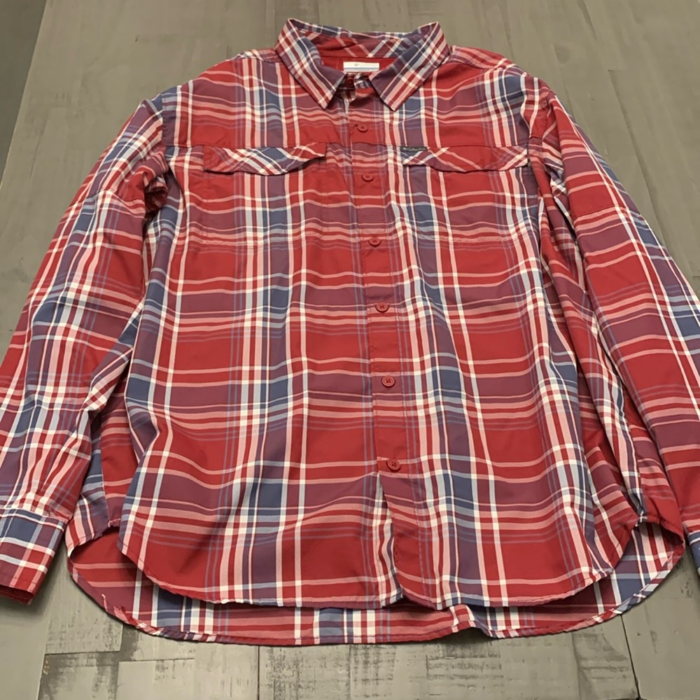 Columbia XL vented long sleeve